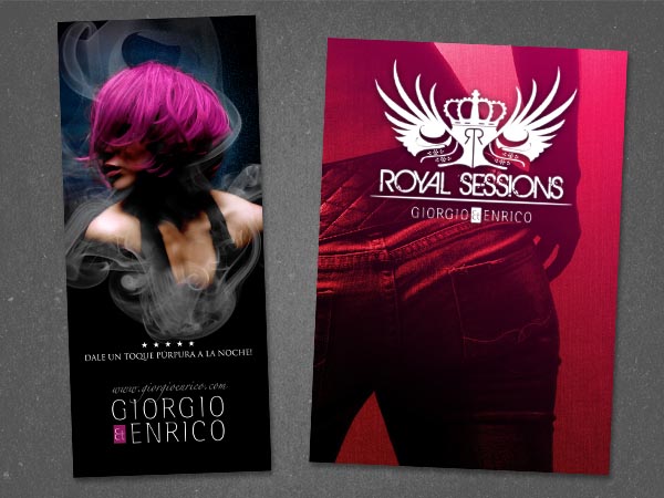 Flyers y carteles para empresas de ocio nocturno